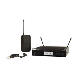 Système sans fil lavalier SHURE BLX14R/W93 avec microphone lavalier WL93 (H9 : 512 - 542 MHz)