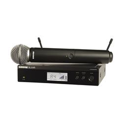 SHURE BLX24R Vocal Wireless System with SM58 Mic (H9)