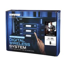 SHURE GLXD14R/85 Système de microphone sans fil avec microphone cravate WL185 (Bande Z2 : 2400 - 2483.5 MHz)