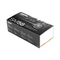 SHURE SM58-CN Vocal Microphone with Cable, Black