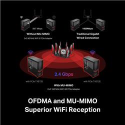 Adaptateur PCIe Bluetooth 5.2 TP-Link (Archer TXE72E) AXE5400 Wi-Fi 6E