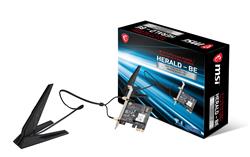 MSI HERALD-BE NCM865 Wi-Fi 7 & Bluetooth 5.4 PCIe Adapter