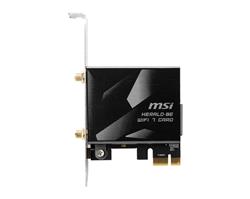 Adaptateur PCIe MSI HERALD-BE WI-FI 7 MAX Wi-Fi 7 et Bluetooth 5.4
