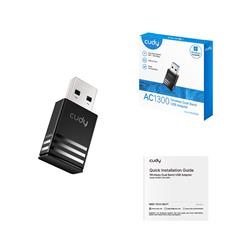 Cudy WU1300S AC1300 Dual Band WiFi USB Adapter