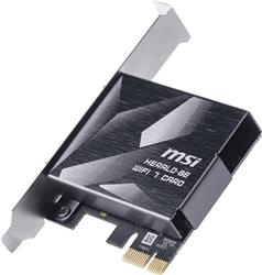 Carte PCIe MSI HERALD BE9400 Tri-Band WiFi 7 Bluetooth 5.4