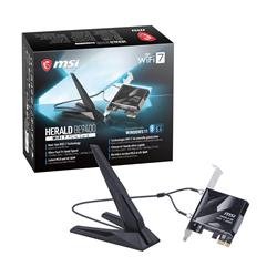 Carte PCIe MSI HERALD BE9400 Tri-Band WiFi 7 Bluetooth 5.4