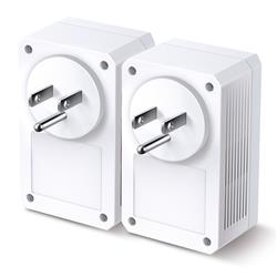 Kit de démarrage TP-Link (KIT TL-PA7017P) CPL AV1000 Gigabit Passthrough. Prise domestique Norme AV2. Jusqu'à 1000 Mbps de t...