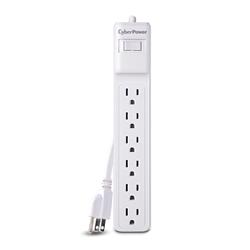 CYBERPOWER B602RC1 Essential Surge Protectors 500 joules avec 6 prises