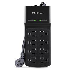 CYBERPOWER B808 8 outlets surge protector With 2180 joules 8feet cord(Open Box)