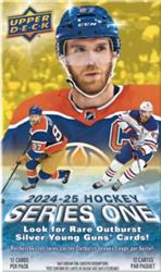 2025 UPPER DECK SERIES 1 HOCKEY GRAVITY FEED
