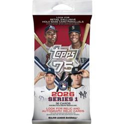 2026 TOPPS SERIES 1 BASEBALL FAT PACK