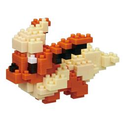 Nanoblock Pokemon Series Flareon | Blocs de construction | Ajustement et encliquetage à la main !
