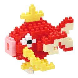 Nanoblock Pokemon Series Magikarp | Blocs de construction | Ajustement et encliquetage à la main !