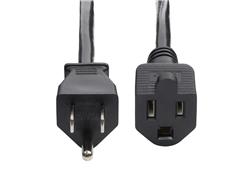 StarTech.com Rallonge d'alimentation de 3 m, câble d'alimentation secteur NEMA 5-15P vers NEMA 5-15R, 10 A 125 V, 18 AWG, câ...