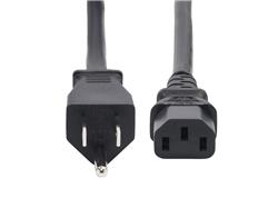 StarTech.com 8ft (2.4m) Computer Power Cord, NEMA 5-15P to IEC 60320 C13 AC Power Cable, 13A 125V, 16AWG, Replacement Power Cab