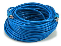 Câble Ethernet monoprix Cat6A 24 AWG STP, 30 m, bleu  Câble réseau Ethernet Cat6A 24 AWG STP, 30 m, bleu