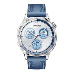 HUAWEI WATCH GT 5 46mm Bracelet tissé bleu