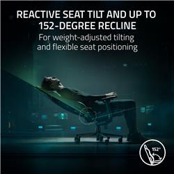 RAZER Iskur V2 Gaming Chair, Dark Grey