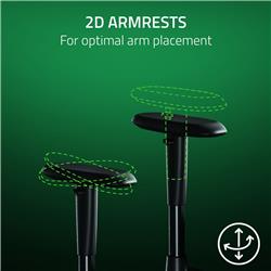 RAZER Iskur V2 X Gaming Chair, Black