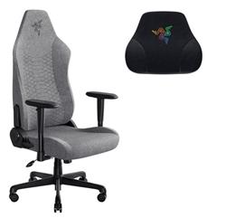 Razer Iskur V2 X (Grey) Gaming Chair + Razer Gaming Head Cushion Chroma
