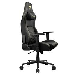 COUGAR Chaise de jeu Defensor Gold Gris cendré Leatherette