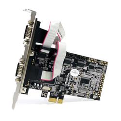 StarTech 4 Port Native PCI Express RS232 Serial Adapter Card with 16550 UART (PEX4S553)