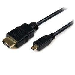 StarTech - Câble HDMI haute vitesse avec Ethernet - 3 pi - Noir (HDMIADMM3)
