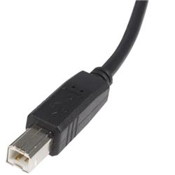 StarTech (USB2HAB6) - Câble USB 2.0 A mâle vers B mâle haute vitesse - 6 pi