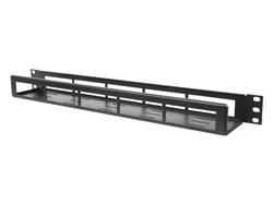Chemin de câbles horizontal 2U Support-(137-5755)