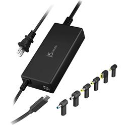 j5create Chargeur USB-C Super 100W PD avec 6 types de connecteurs DC