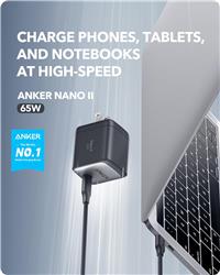 Anker 715 Charger (Nano II 65W), USB C Charger