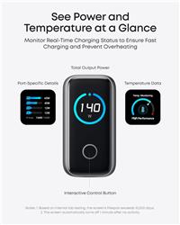Anker Charger 140W USB C / USB A Charger, 4-Port GaN w/ Cable