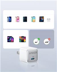 Anker 511 Charger (Nano Pro 20W) USB C Charger