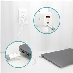 LBT Chargeur mural triple-port USB PD ultra-rapide de 30 W