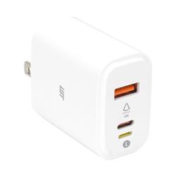LBT Chargeur mural triple-port USB PD ultra-rapide de 30 W