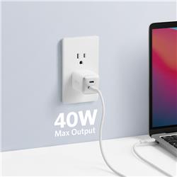 Anker Chargeur Nano Pro Double USB-C 40W