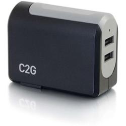 Legrand C2G Chargeur mural USB à 2 ports - Adaptateur secteur