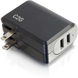 Legrand C2G Chargeur mural USB à 2 ports - Adaptateur secteur