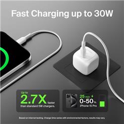Belkin BoostCharge Chargeur 30W USB-C GaN Chargeur Block