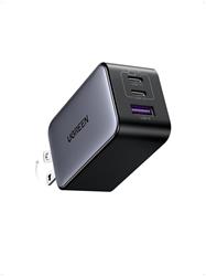 UGREEN Charger Nexode GaN 65W USB C / A Charger, 3 Ports