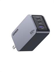 UGREEN Charger Nexode Pro GaN 100W USB C / A Charger, 3-Ports(Open Box)