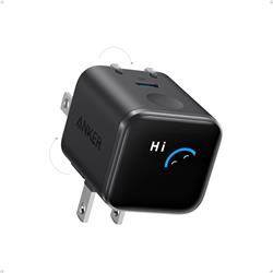 Anker Nano USB C Wall Charger, 45W Fast Charging Smart Display Charger, with 180° Foldable Plug, Smart Recognition, Built-in Care Mode, for iPhone17/16/15, A121DJ11-5