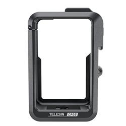 TELESIN Cadre de cage à lapin en métal pour DJI OSMO ACTION 4 & 3 | Lé