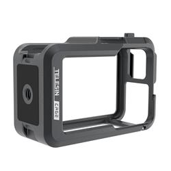 TELESIN Cadre de cage à lapin en métal pour DJI OSMO ACTION 4 & 3 | Lé