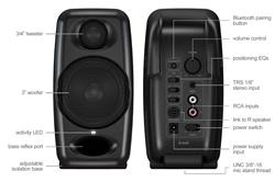 IK MULTIMEDIA iLoud Micro Monitors (Pair), Black