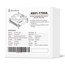 SILVERSTONE SST-XE01-1700A 80 W Intel LGA 1700