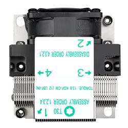 SILVERSTONE SST-XE02-3647SB Air Cooled 60mm PWM 205W Intel LGA 3647