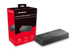 Avermedia Live Streamer CAP 4K, DSLR Video Capture, Record 4Kp30
