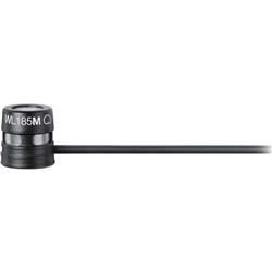 SHURE WL185M Low-Profile Cardioid Lavalier Microphone, Black
