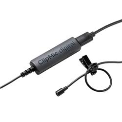 APOGEE ClipMic Microphone cravate numérique 2 USB, Noir